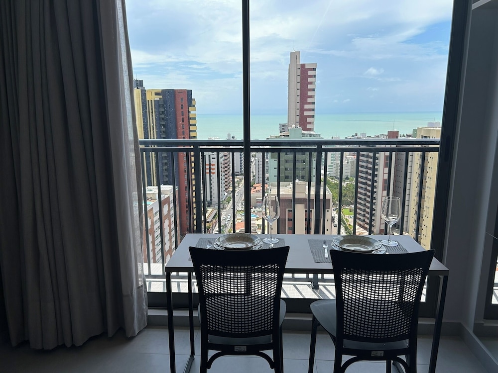 Bela Hospedagem - 1701 Simple Smart, vista mar