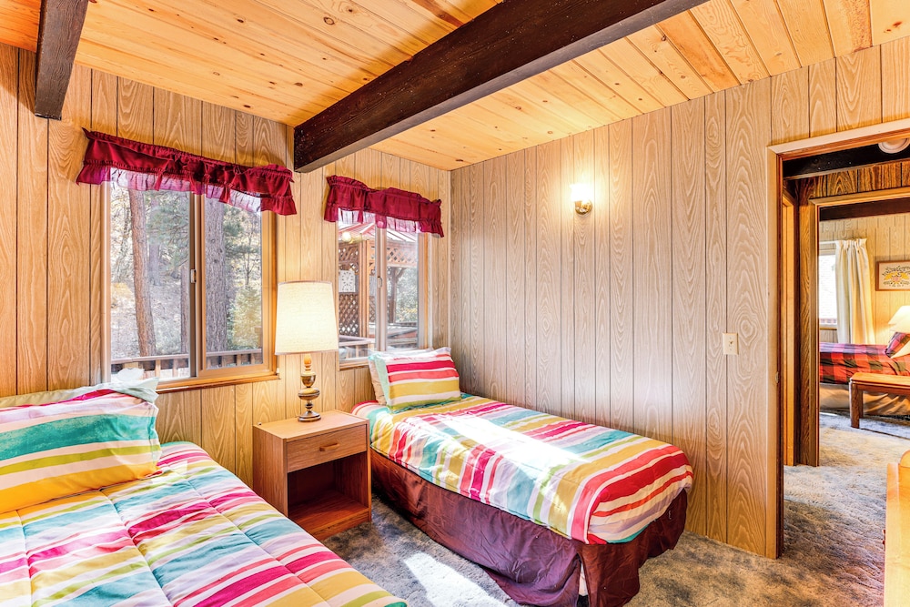 1 Mi to Skiing & Hiking: Big Bear Cabin