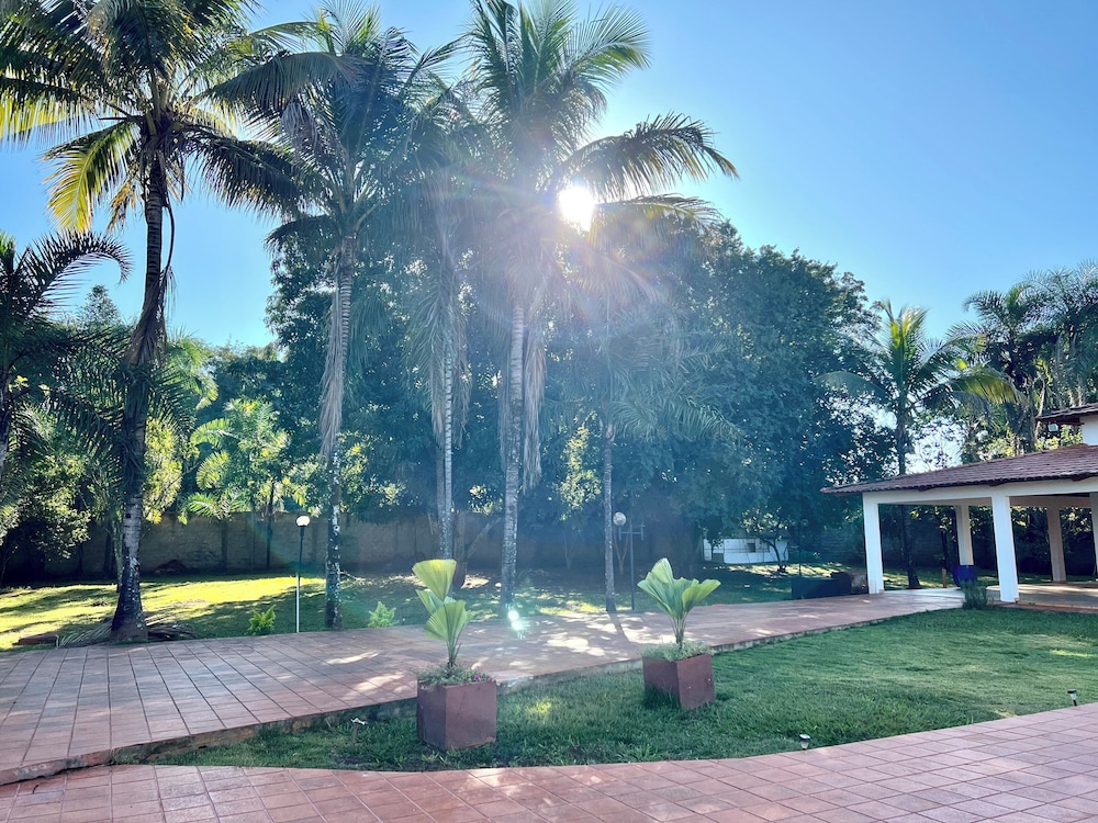 casa com piscina