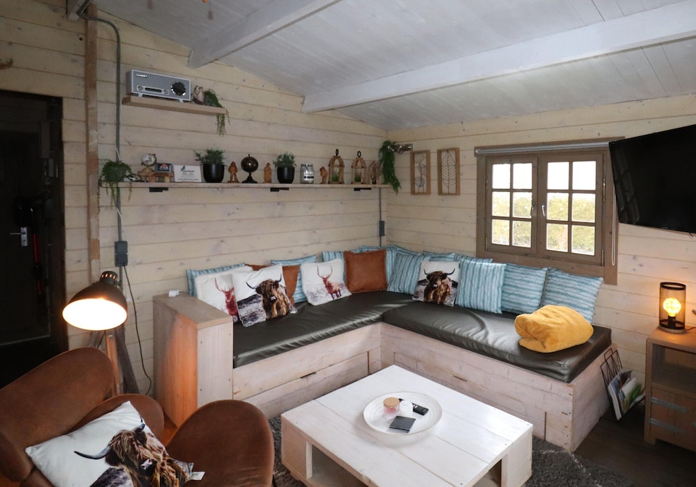 Cabin in Tzummarum With Pool and Tennis Court