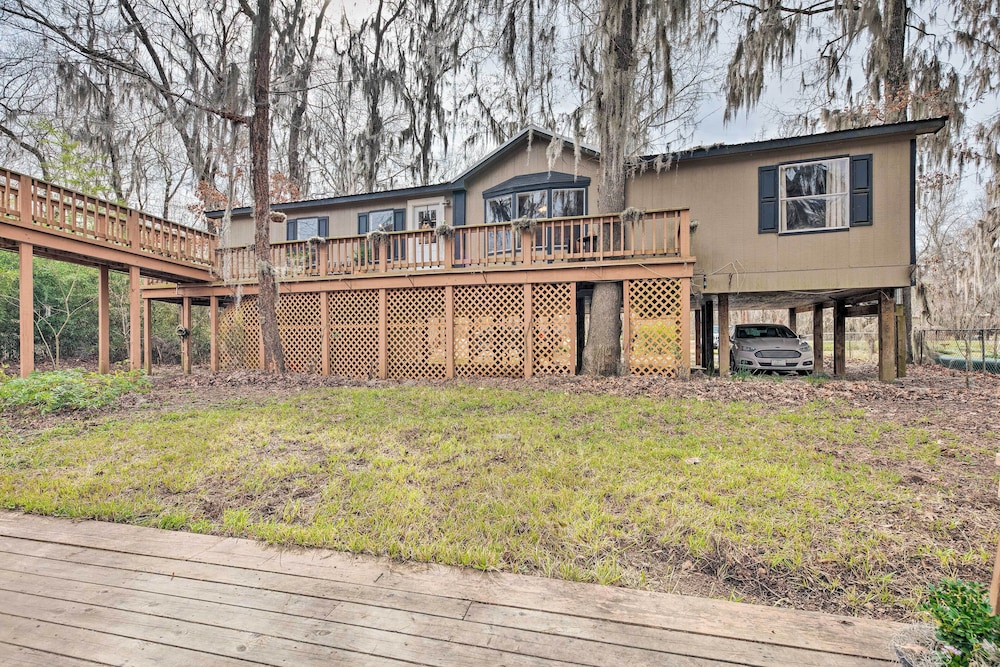 Waterfront Karnack Home w/ Boathouse  Deck! - Property Image 2