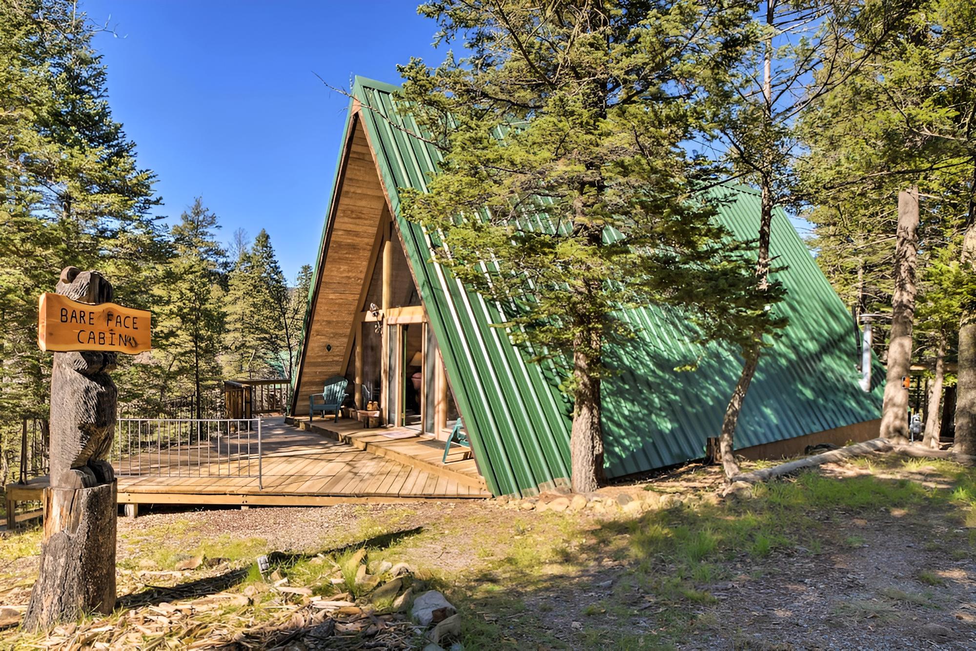 Secluded Ruidoso Cabin w/ Hot Tub & Fireplace! view 2