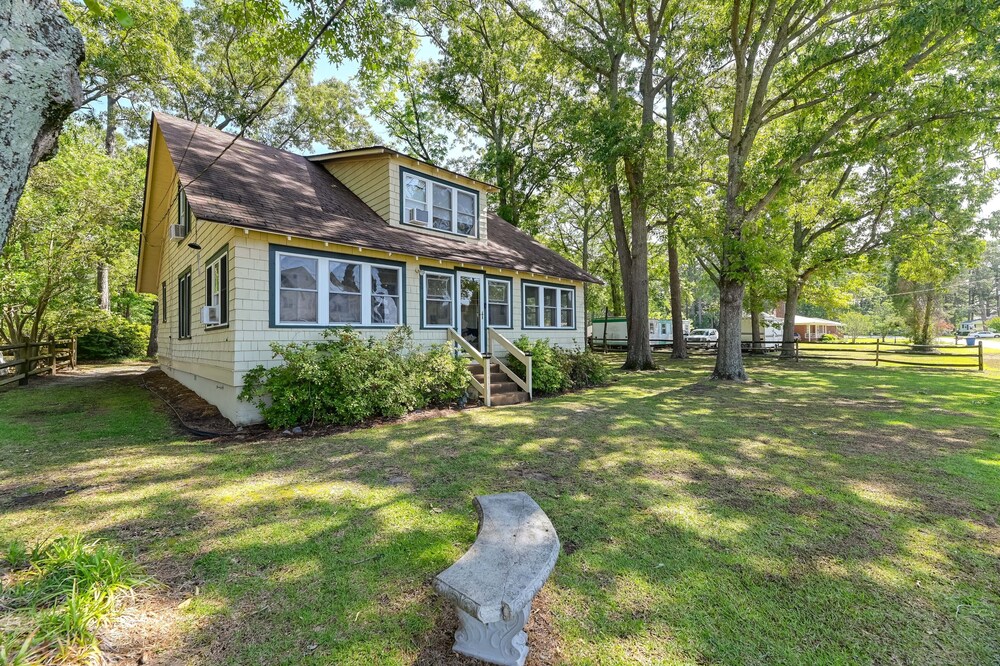 Coastal NC Vacation Rental: Pamlico River Views!