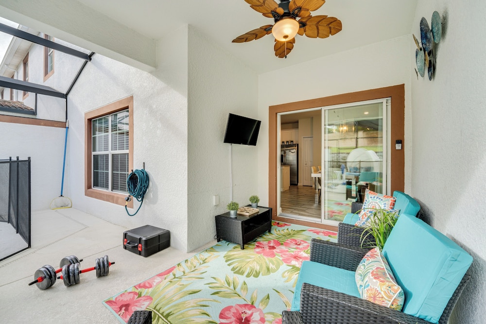 9 Mi to Wdw: Resort Retreat w/ Heated Pool!
