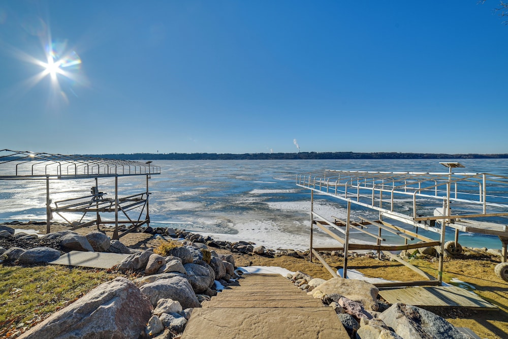 Big Stone Lake Access: Home w/ Private Beach