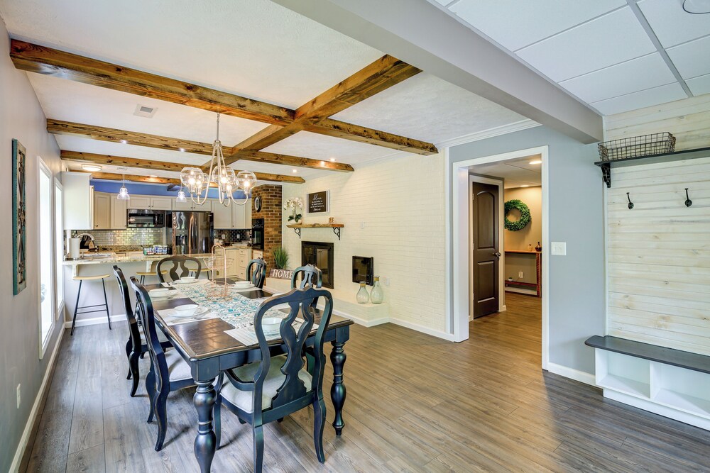 Creekside Retreat w/ Mtn Views in Lambsburg!