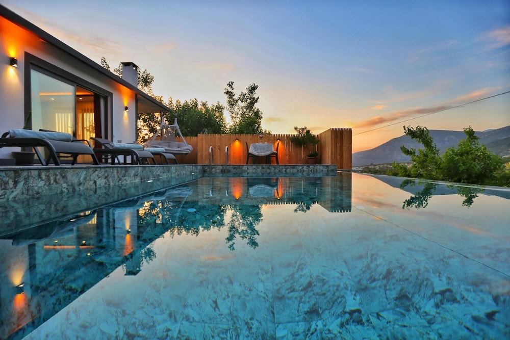 Luxury Villa With View in Uzumlu Kalkan view 3
