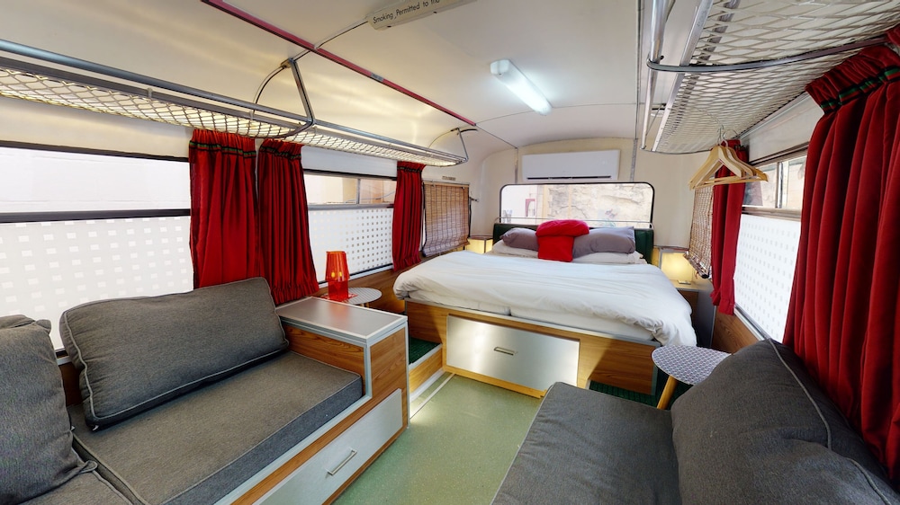 Gozo Bus Glamping - Stay on a 1974 Vintage Maltese bus in Xlendi view 3