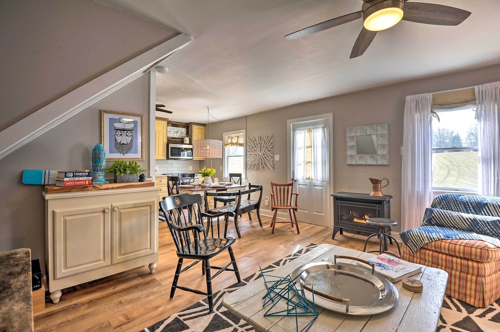 Secluded Lothian Farmhouse on 45 Acres w/ Fire Pit view 5