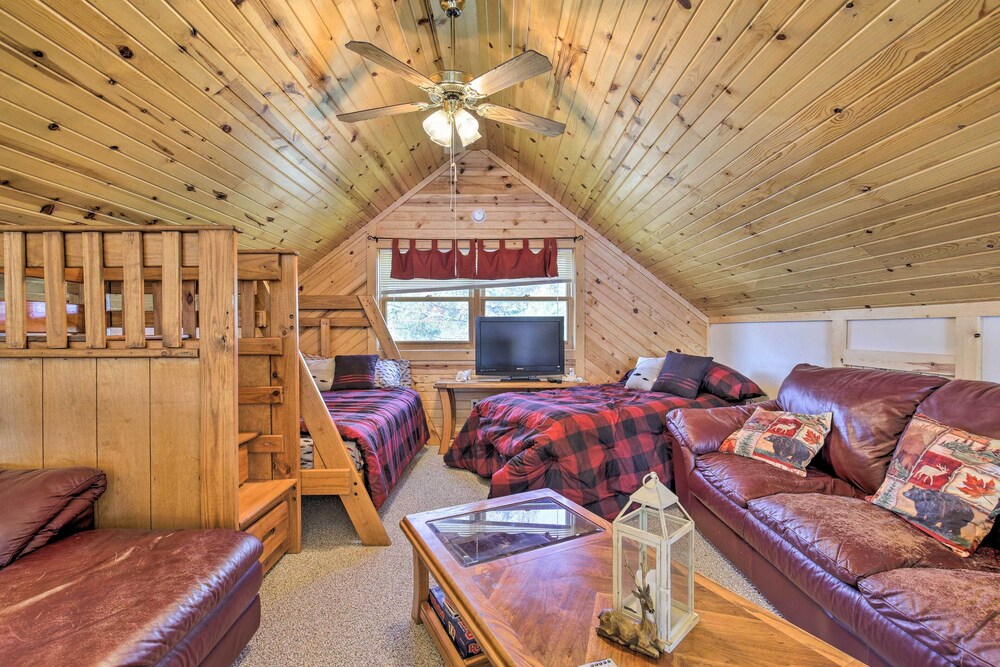 Hurley Lakefront Hideaway w/ Fire Pit & Dock! view 4