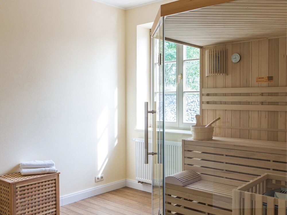Ferienwohnung mit Kamin im Gut Ulrichshusen