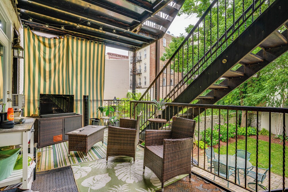 Walk to Washington St: Hoboken Apt w/ Balcony!