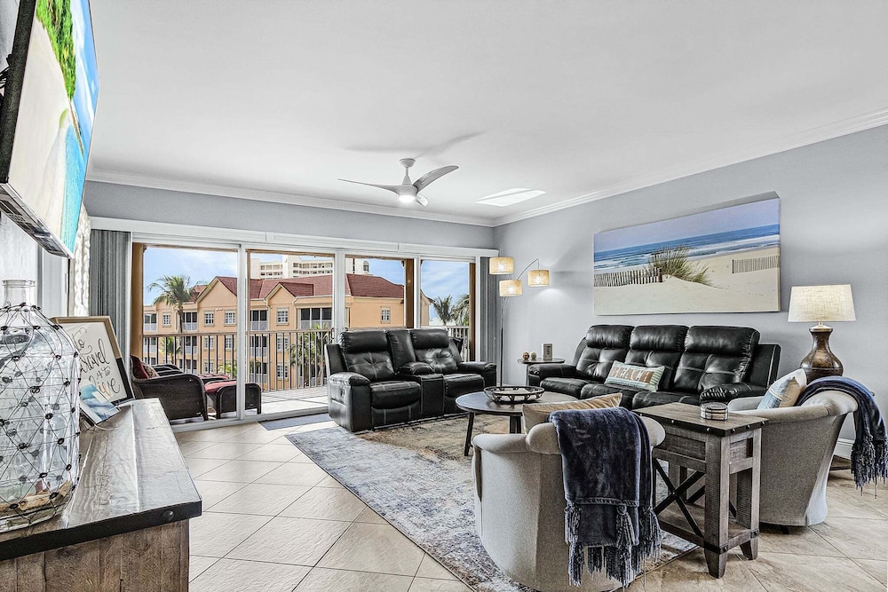 Bella Lago 444 ~ Beautifully Updated Condo Just Across The Street From The Beach! 3 Bedroom Condo by RedAwning