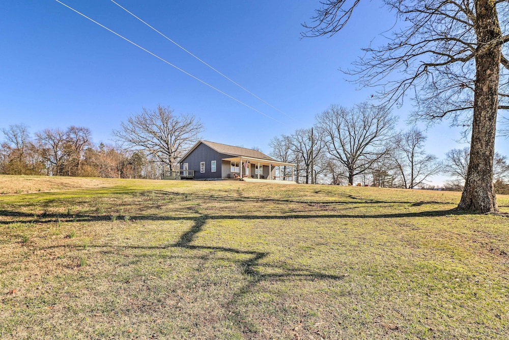 Greers Ferry Retreat w/ Deck & Stocked Pond!
