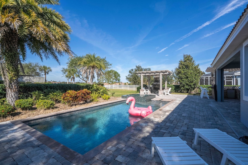 Luxurious 4Bd Villa Private Pool Spa Champions Gate Resort 9021