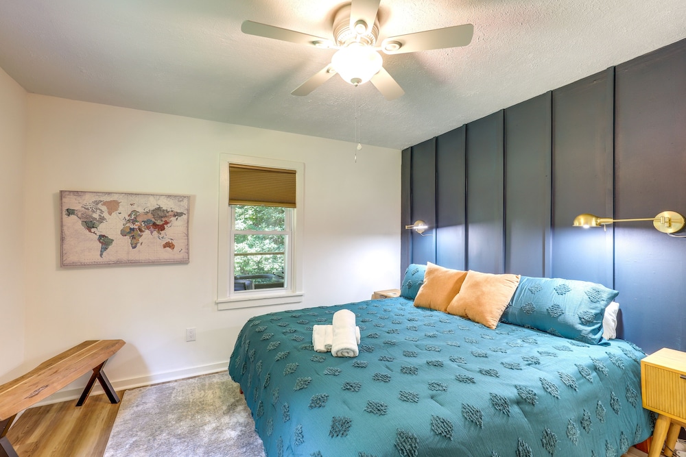 Weaverville Retreat w/ Private Hiking Trail!