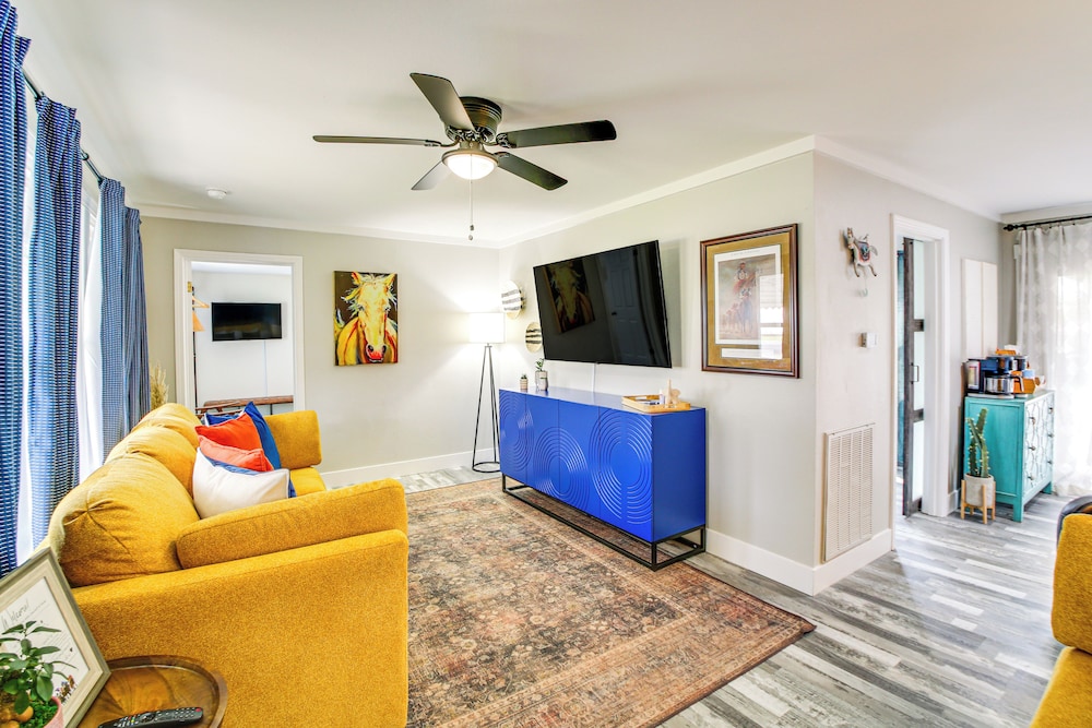 Walk to Casino: Home w/ Deck in Hot Springs!