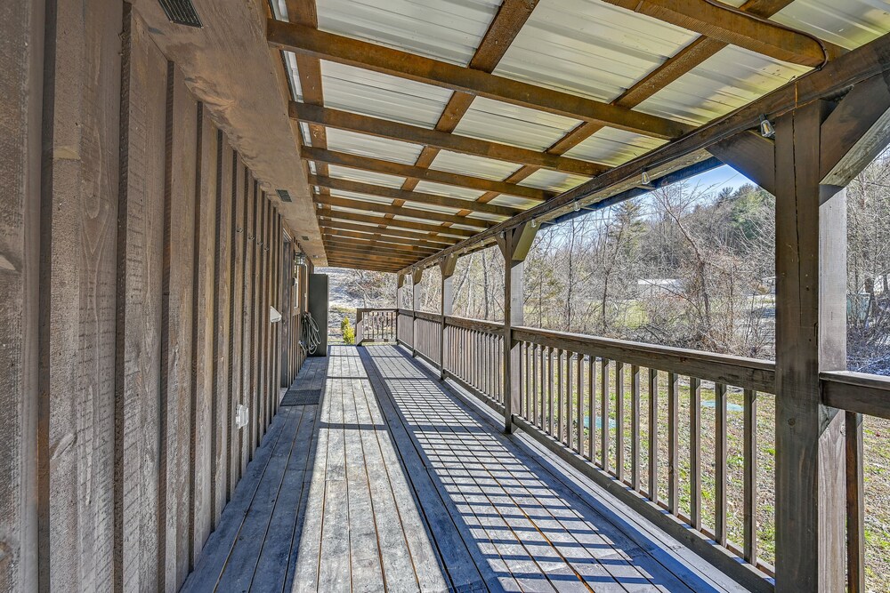 Private Hot Tub: Dog-friendly Red River Gorge Home view 4