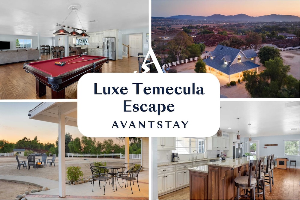 Wine Country Retreat Gorgeous Views, Minutes to Wineries