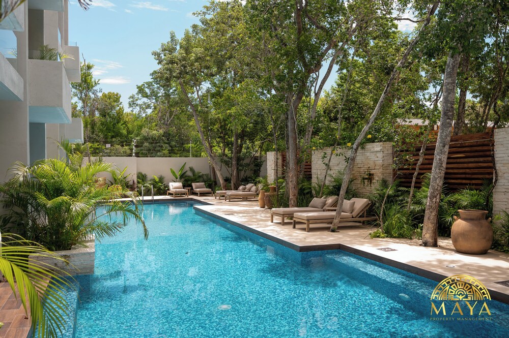 NHOA 205B 1BR Condo Pool View Aldea Zama