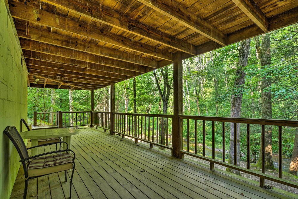 Tellico Plains Cabin - 5 Acres, Backyard Creek! view 2