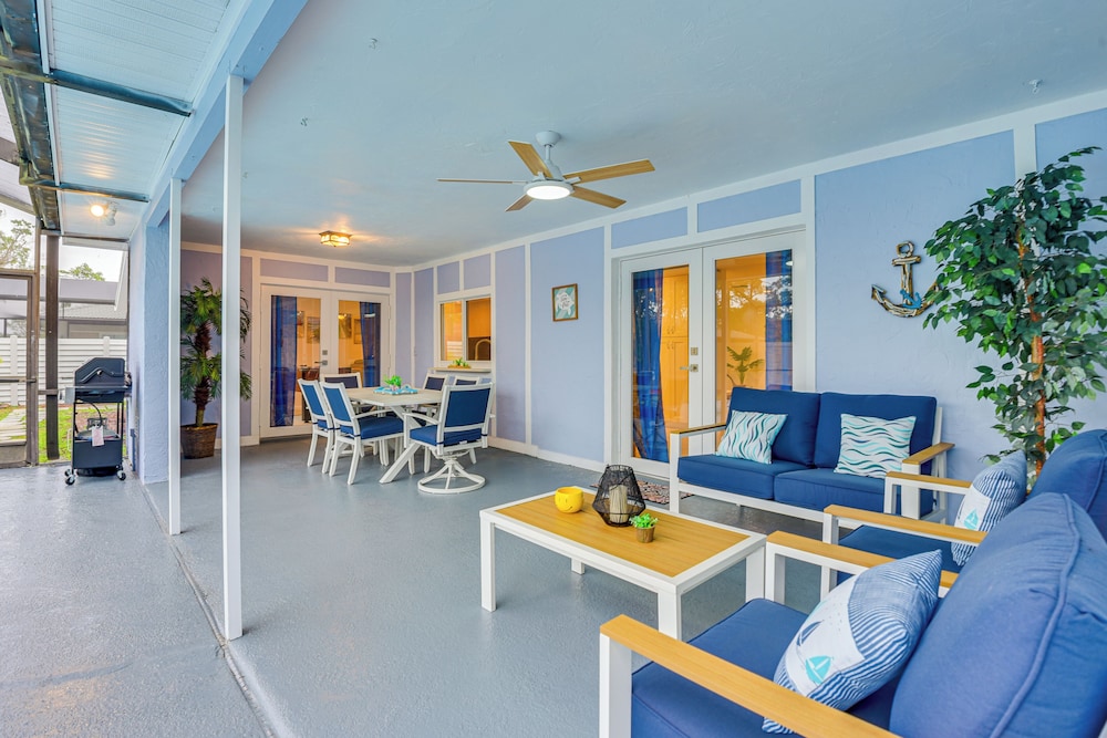 3 Mi to Beach: Spacious Sarasota Home w/ Game Room