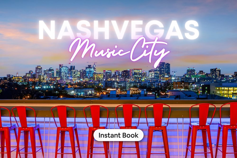 Nashvegas 13 Beds Rooftop Views Mins to Broadway