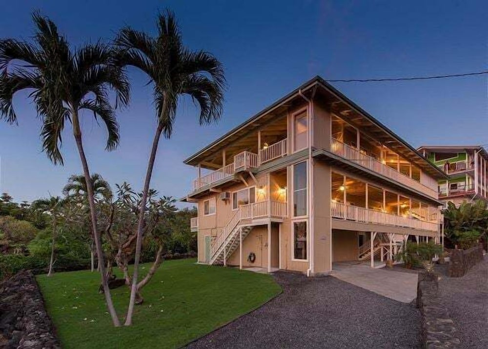 Ocean View - Wifi - Steps to Snorkeling Beach- Vrkcv