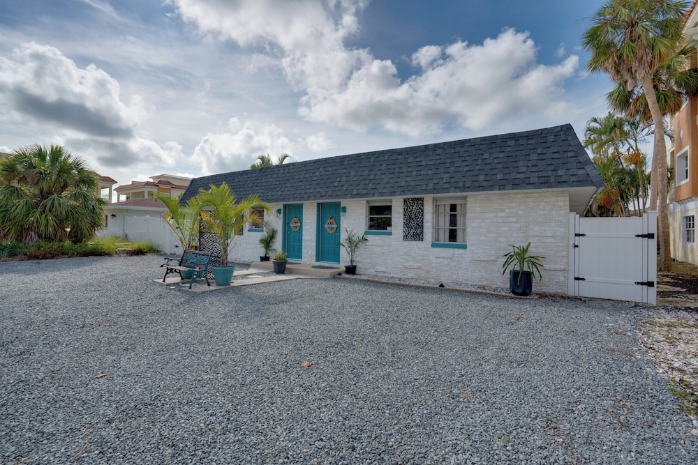 Steps to Gulf: Updated Duplex in Redington Shores!