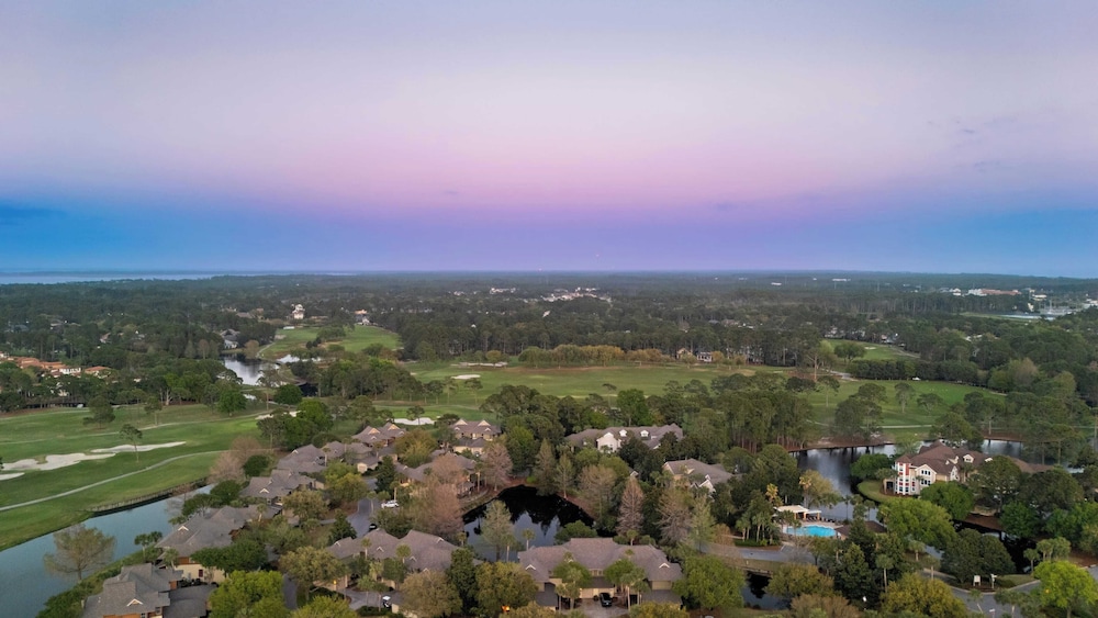 Serene Pondfront Stay w/ View, Pool Access, & Walk to Baytowne Wharf