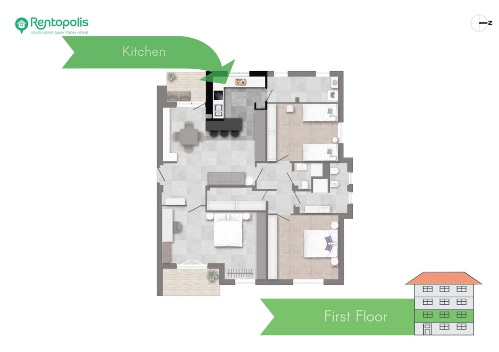 Lotto - Super Modern Penthouse in Fiera Milano City Area