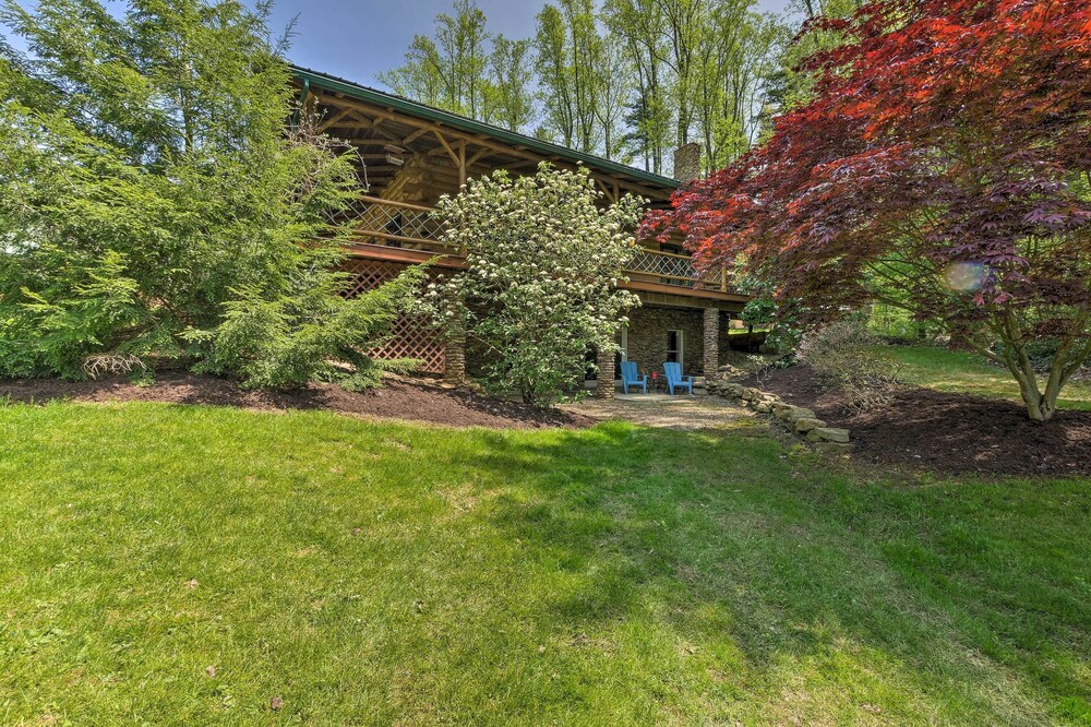 'the Red Pine Cabin' w/ Private Pond & Dock! view 4