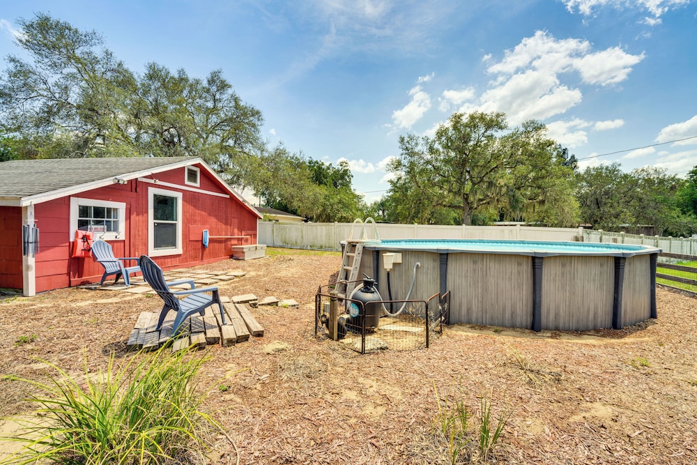Artsy Bungalow on St Anne Lake: Pool, Dock & Deck