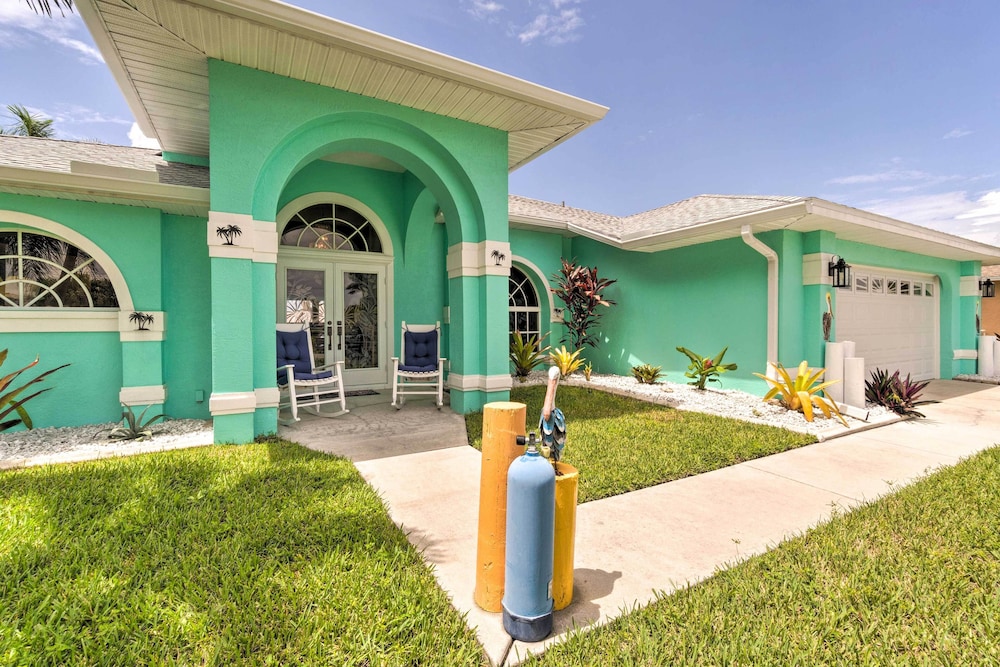 Private Pool: Waterfront Cape Coral Home!