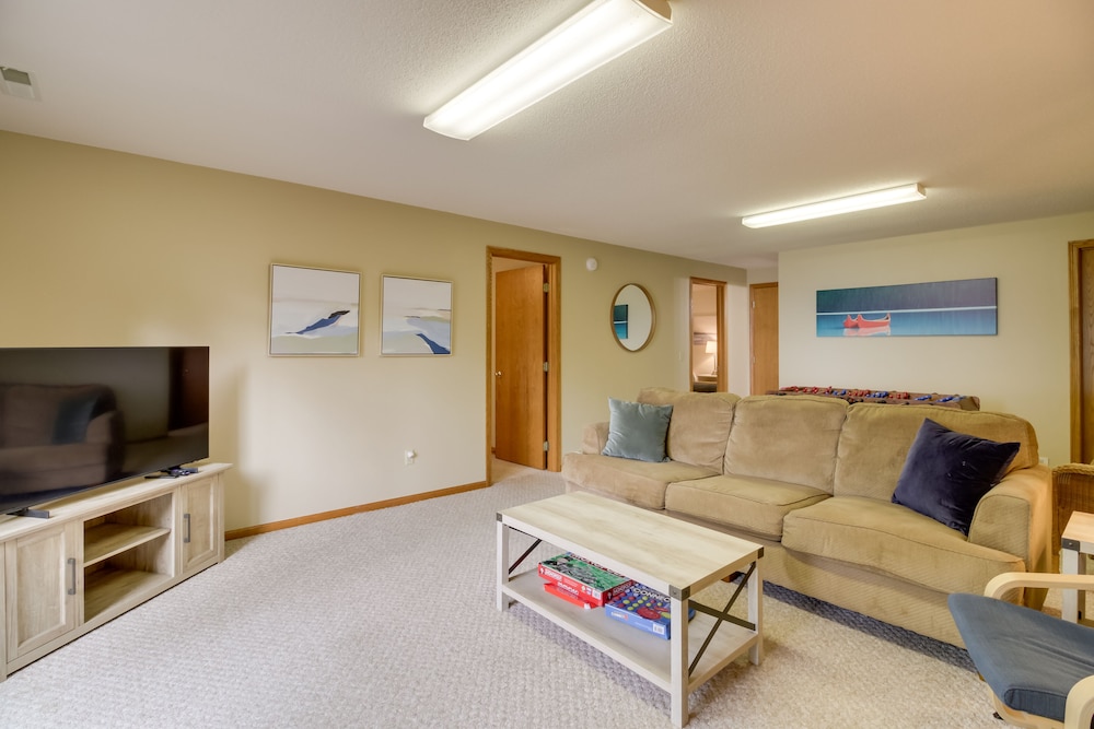 Sandy Beach Family Getaway w/ Fire Pit  Deck! - Property Image 48