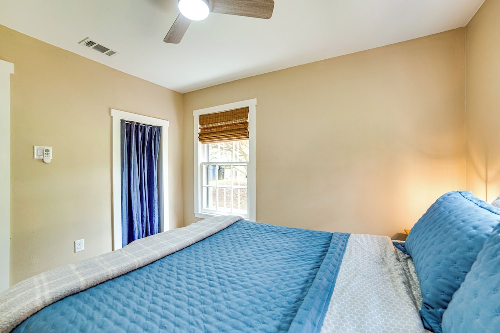 Near Waterloo Lake: Restored 1930s Home w/ Yard