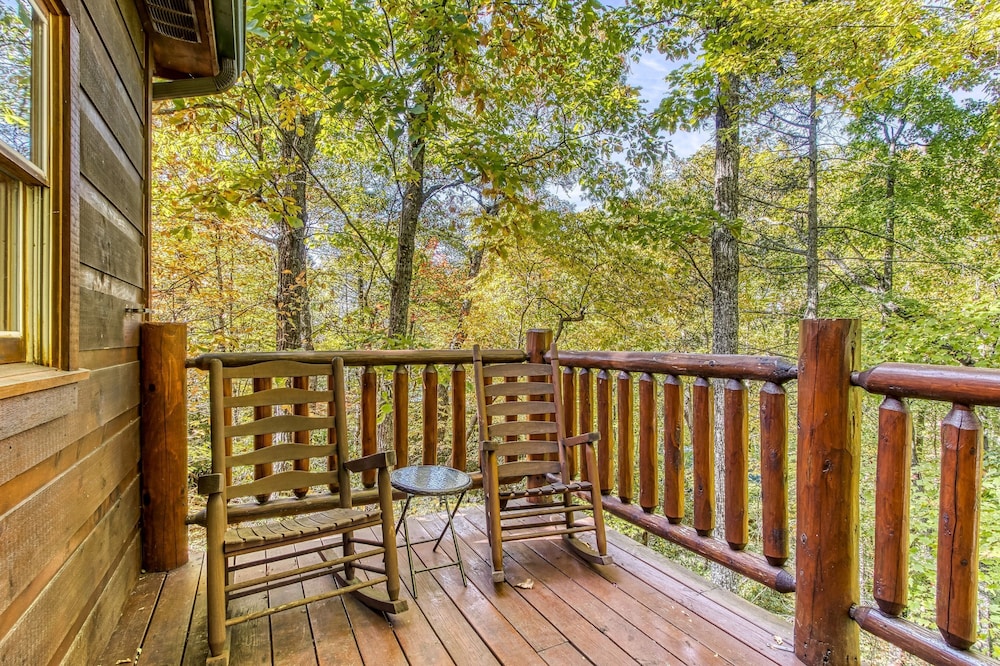 Dog Friendly Quiet Chalet Hot Tub Fireplace view 5