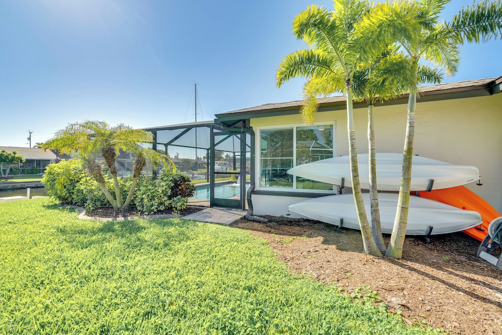 Canal-front Home on the Gulf Coast!