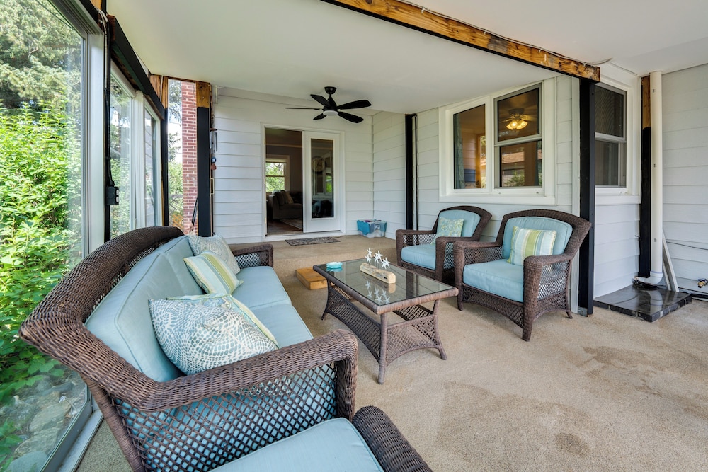 Walk to Frontier Days: Cheyenne Home w/ Patio!