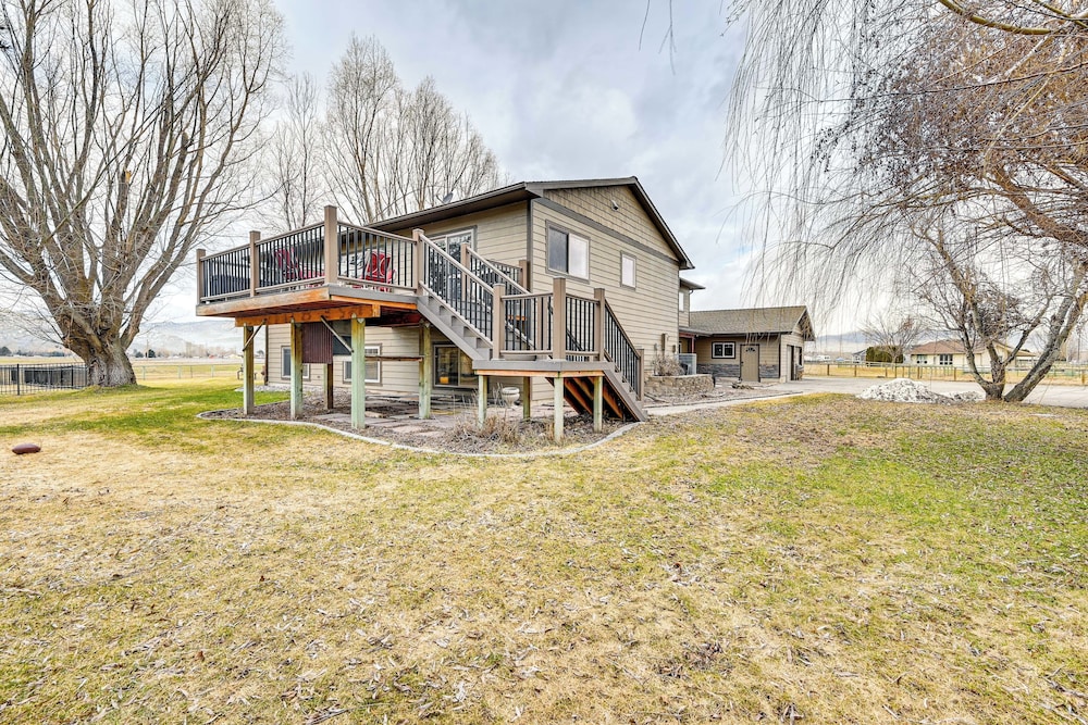 Fish, Boat & Unwind: Spacious Missoula Gem w/ Deck