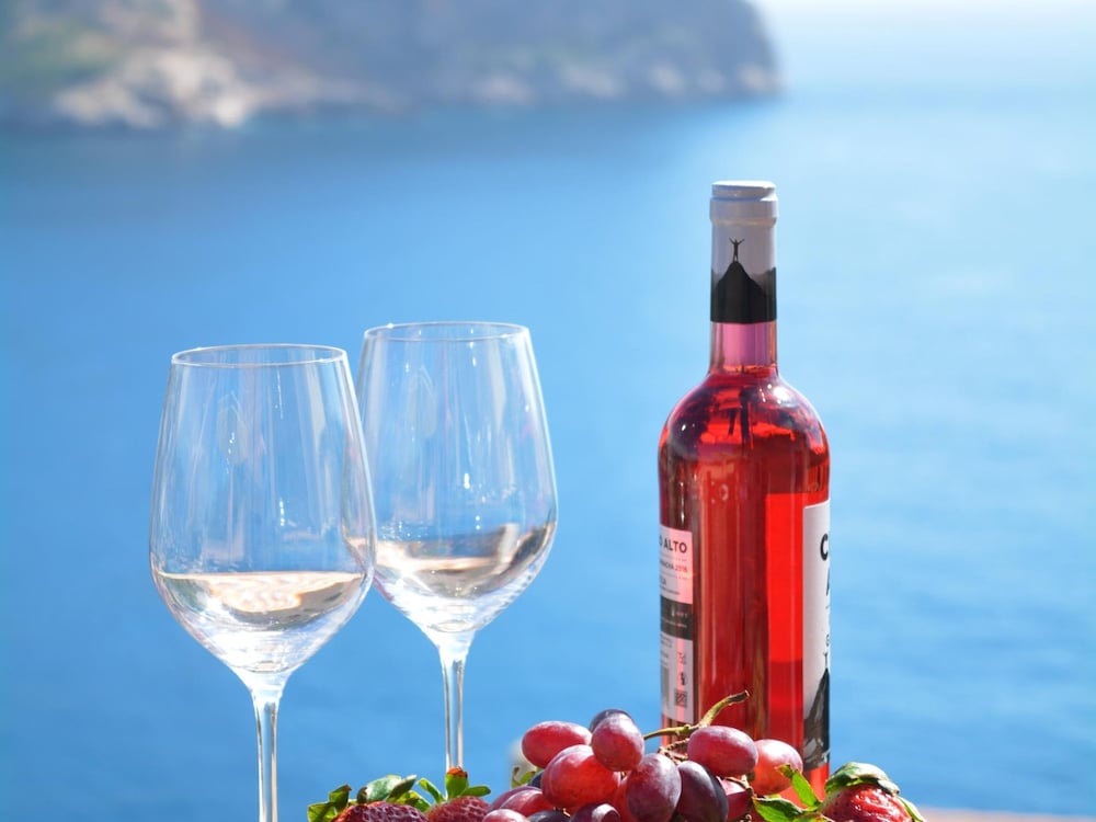 Villa With Incredible sea Views and Pool Sleeps 7