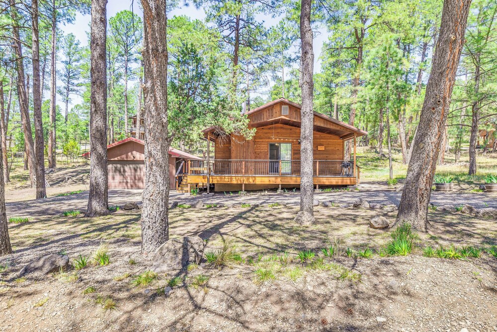 Quaint Ruidoso Cabin ~ 1 Mi to Hiking Trails! view 2
