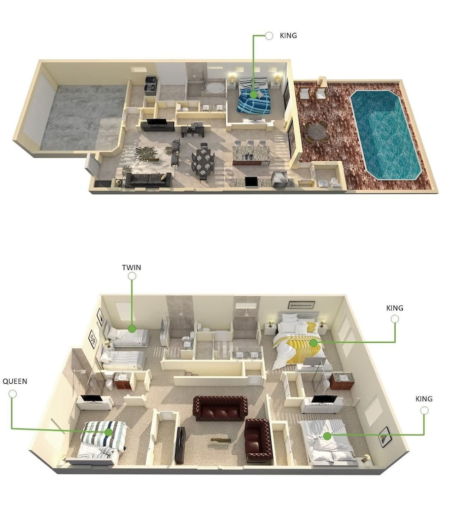 Pet Friendly Amazing 5 BR Sleeps 10 Ww2116