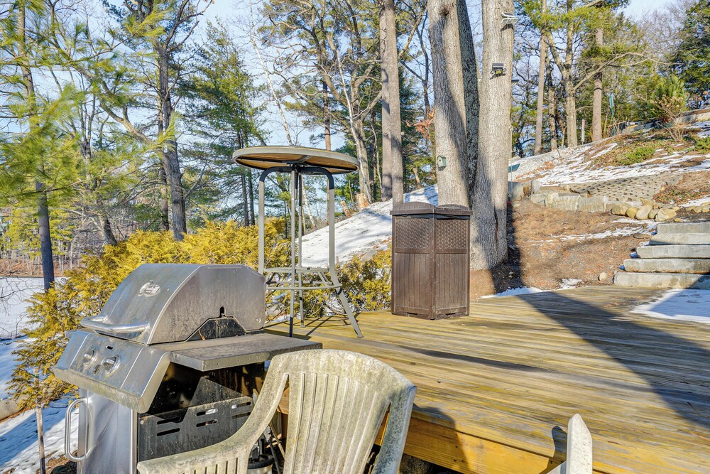 Pond Access: Waterfront Littleton Hideaway!