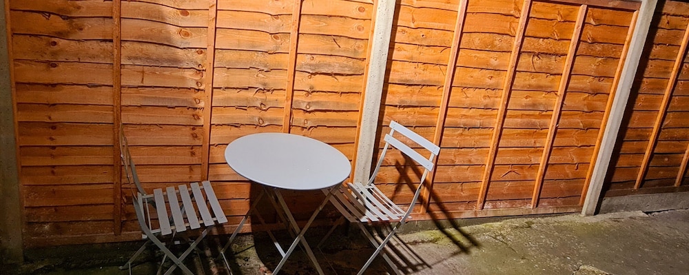 outdoor bbq area