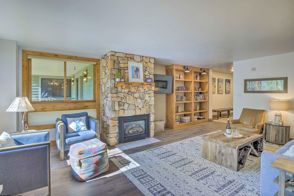 Walk to Gondola & Main St: Peak 9 Condo w/ Balcony