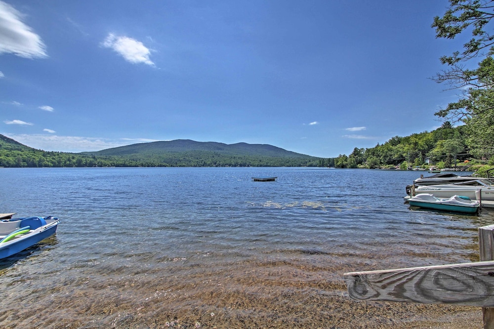 Lakefront Rumney Retreat w/ Shared Dock & Beach!