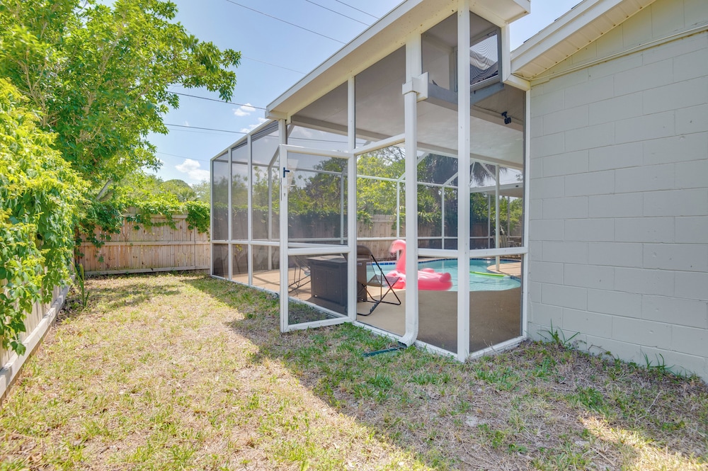 5 Mi to Beach: Retreat w/ Pool in Merritt Island
