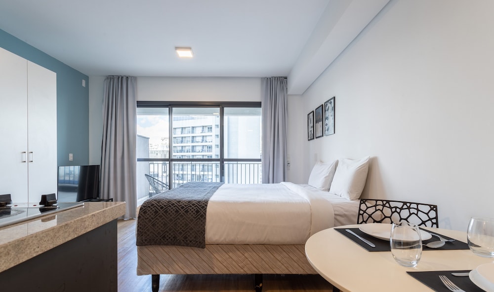 Setin Downtown Genebra by Viva - Apartamentos completos na Bela Vista com piscina