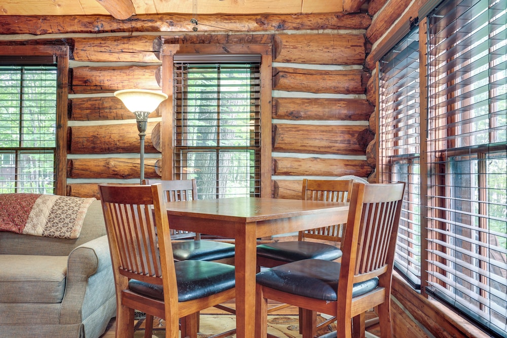 Pier & Lake-view Patio: Wisconsin Northwoods Cabin